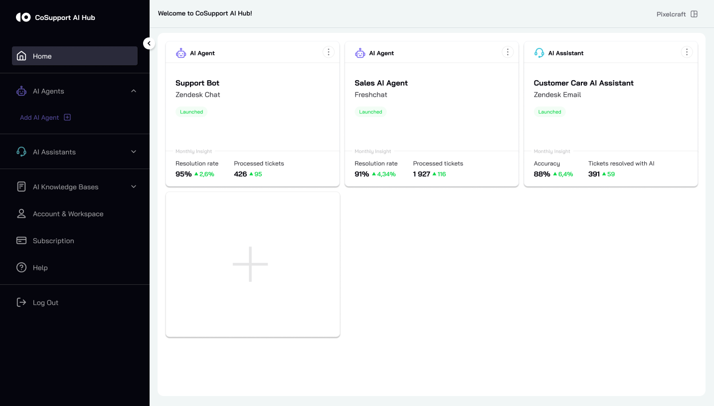 CoSupport AI Screenshot
