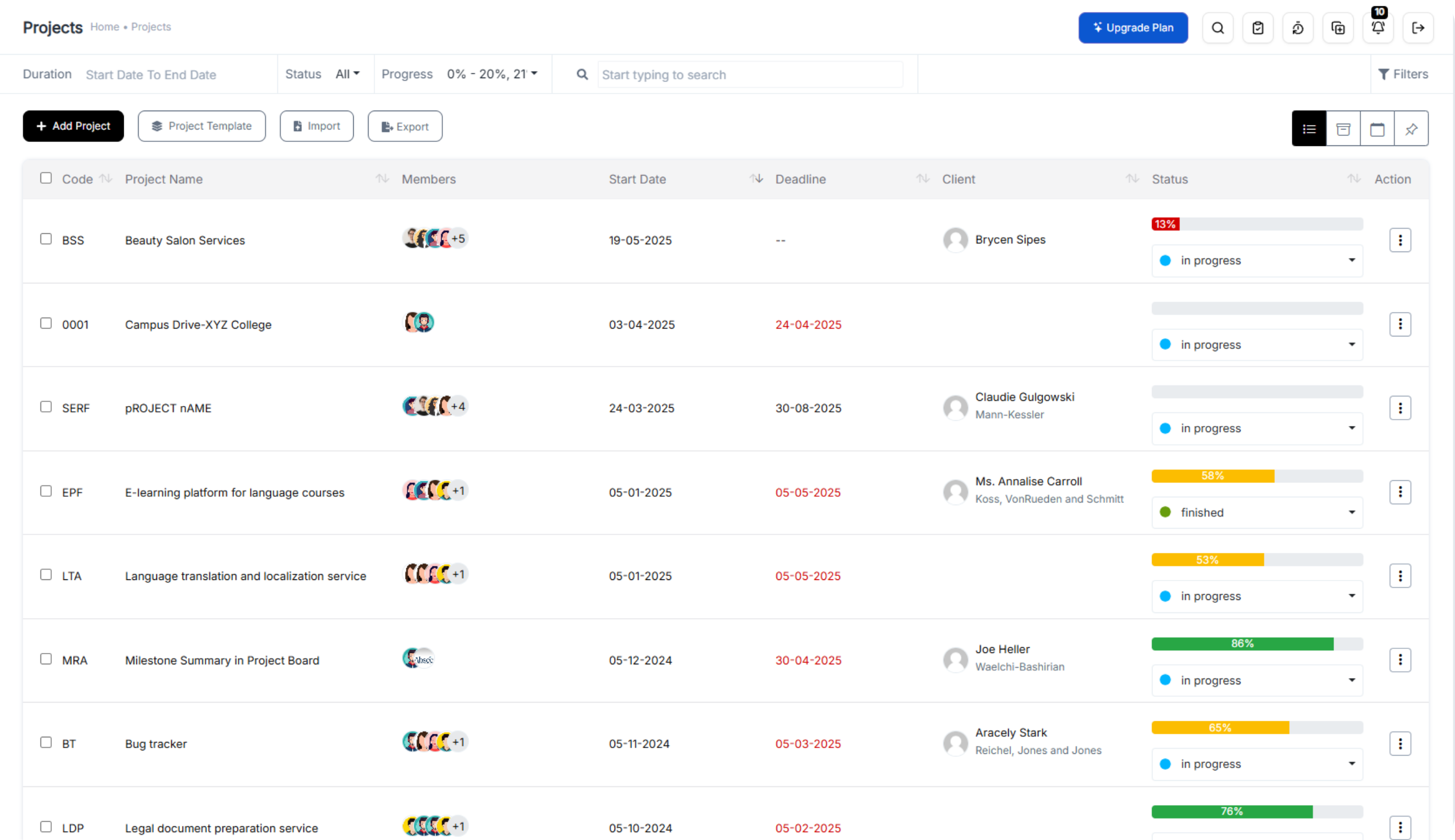 CRMLeaf screenshot & Video