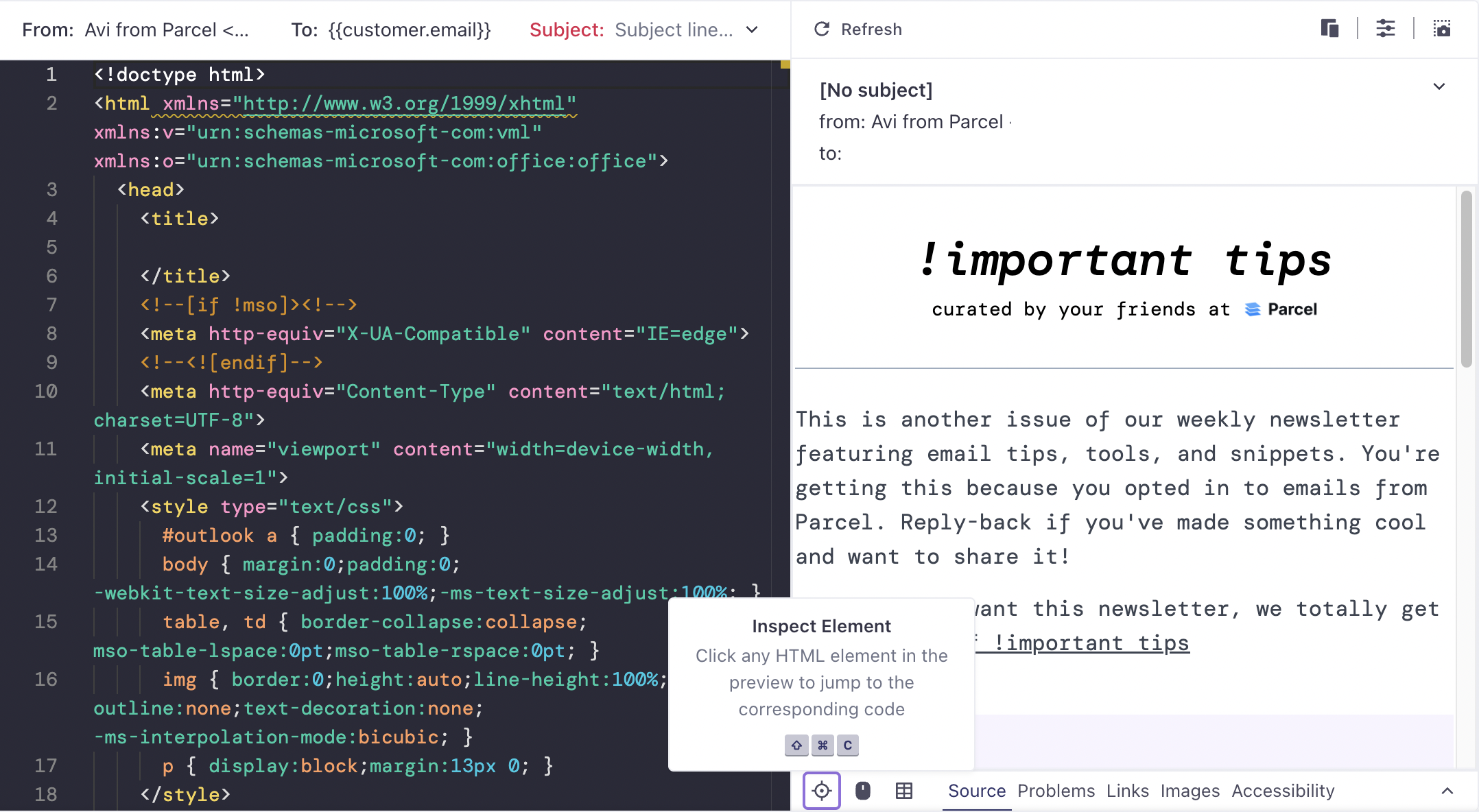 Customer.io screenshot & Video
