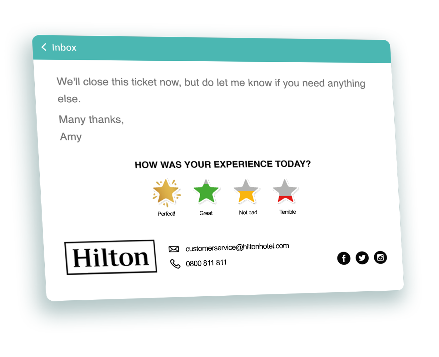 Customer Thermometer screenshot & Video