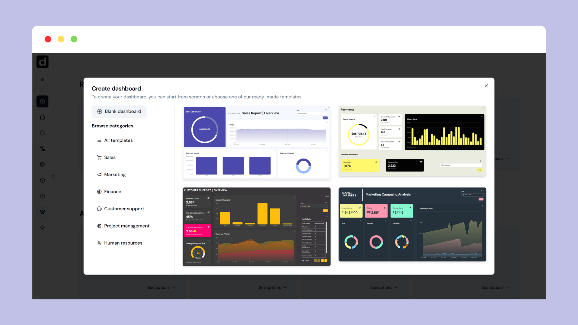 Dashbreeze Screenshot