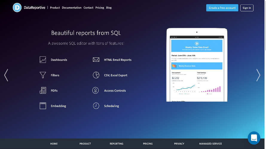 DataReportive screenshot & Video