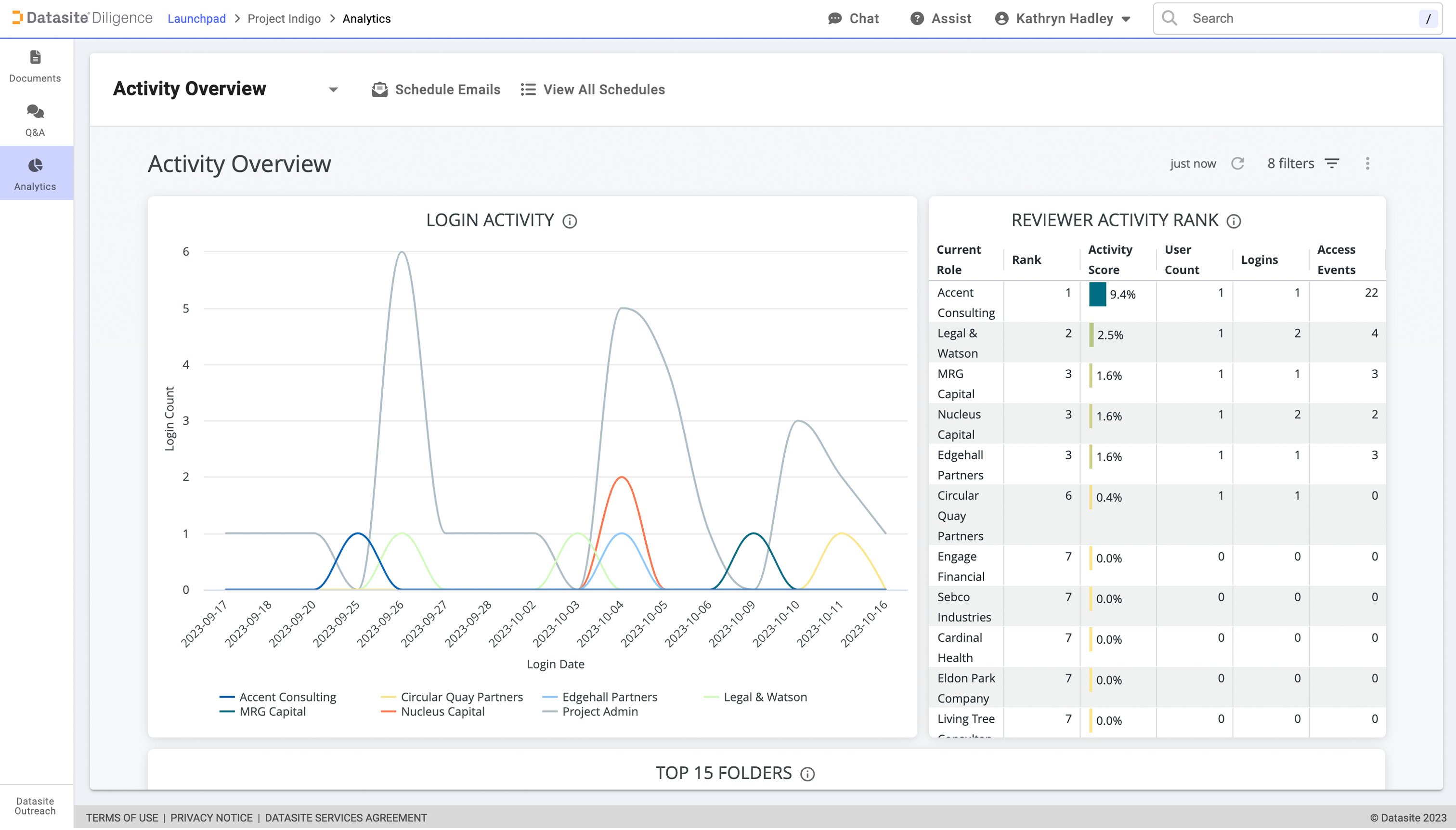 Datasite Diligence screenshot & Video