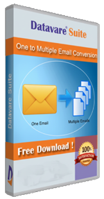 DataVare PST to MSG Converter Software Screenshot