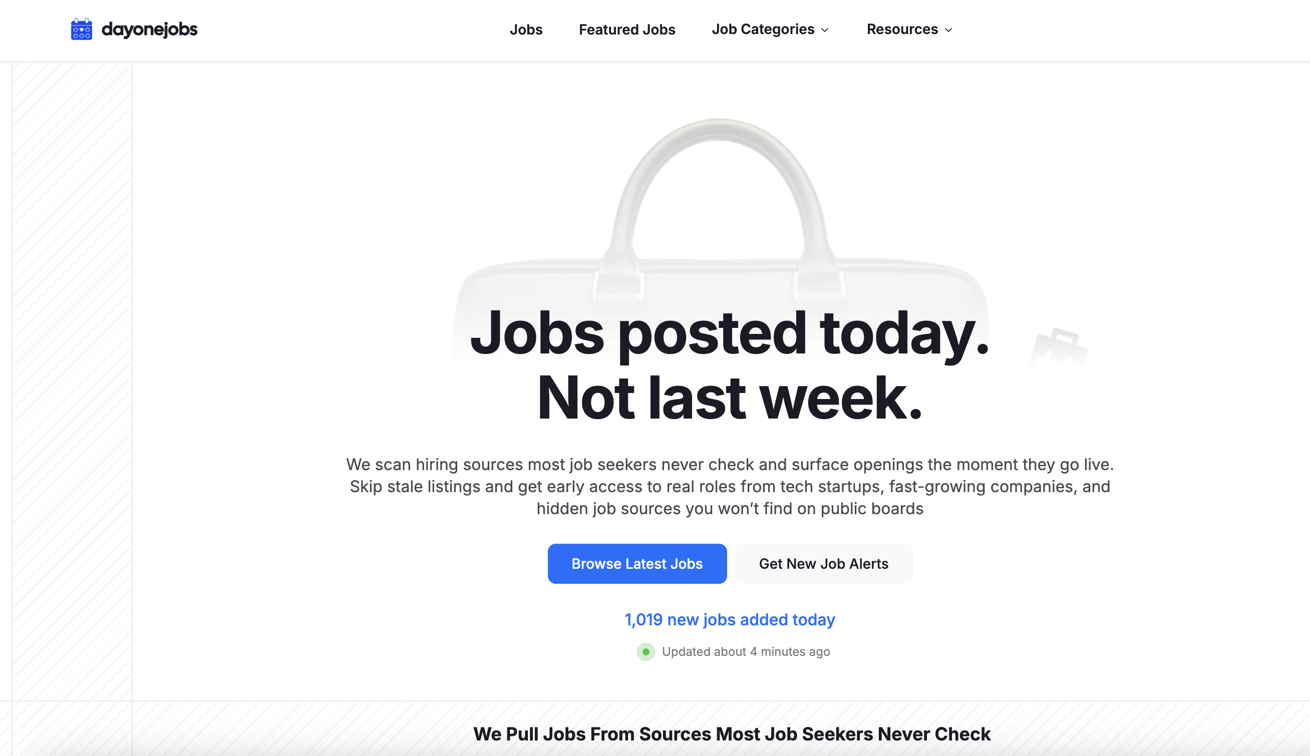 DayOneJobs Screenshot