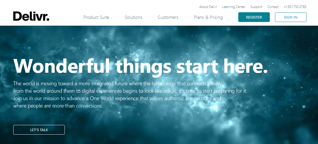 Delivr Screenshot