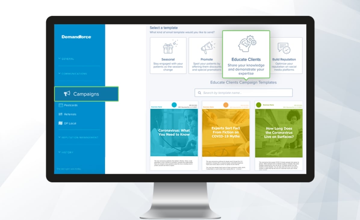 Demandforce Screenshot