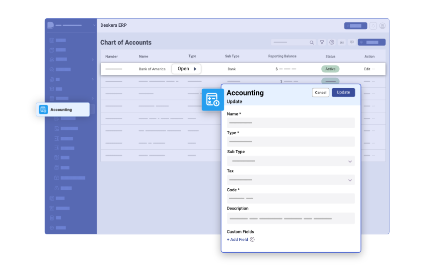 Deskera ERP screenshot & Video