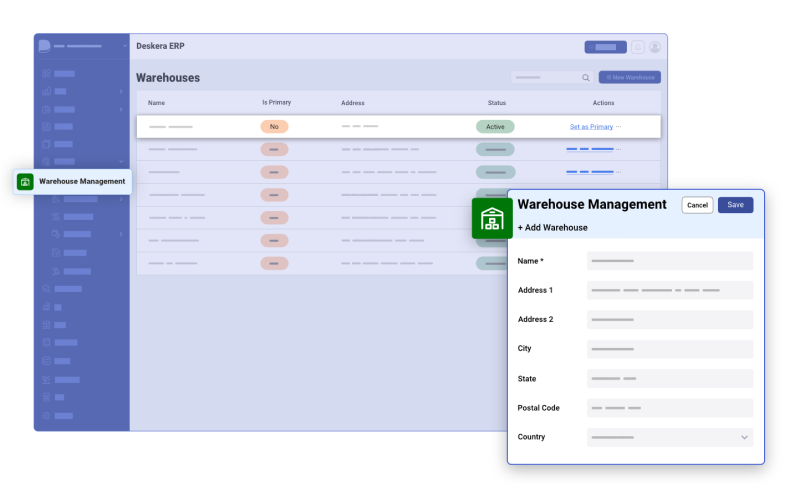 Deskera ERP screenshot & Video
