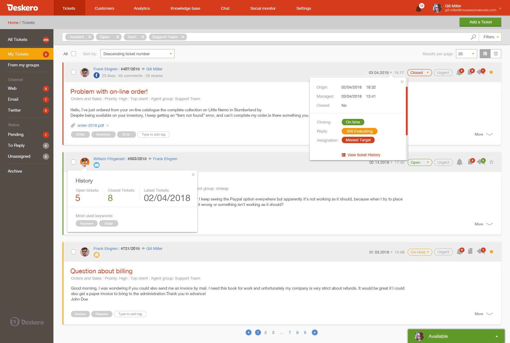 Deskero Screenshot