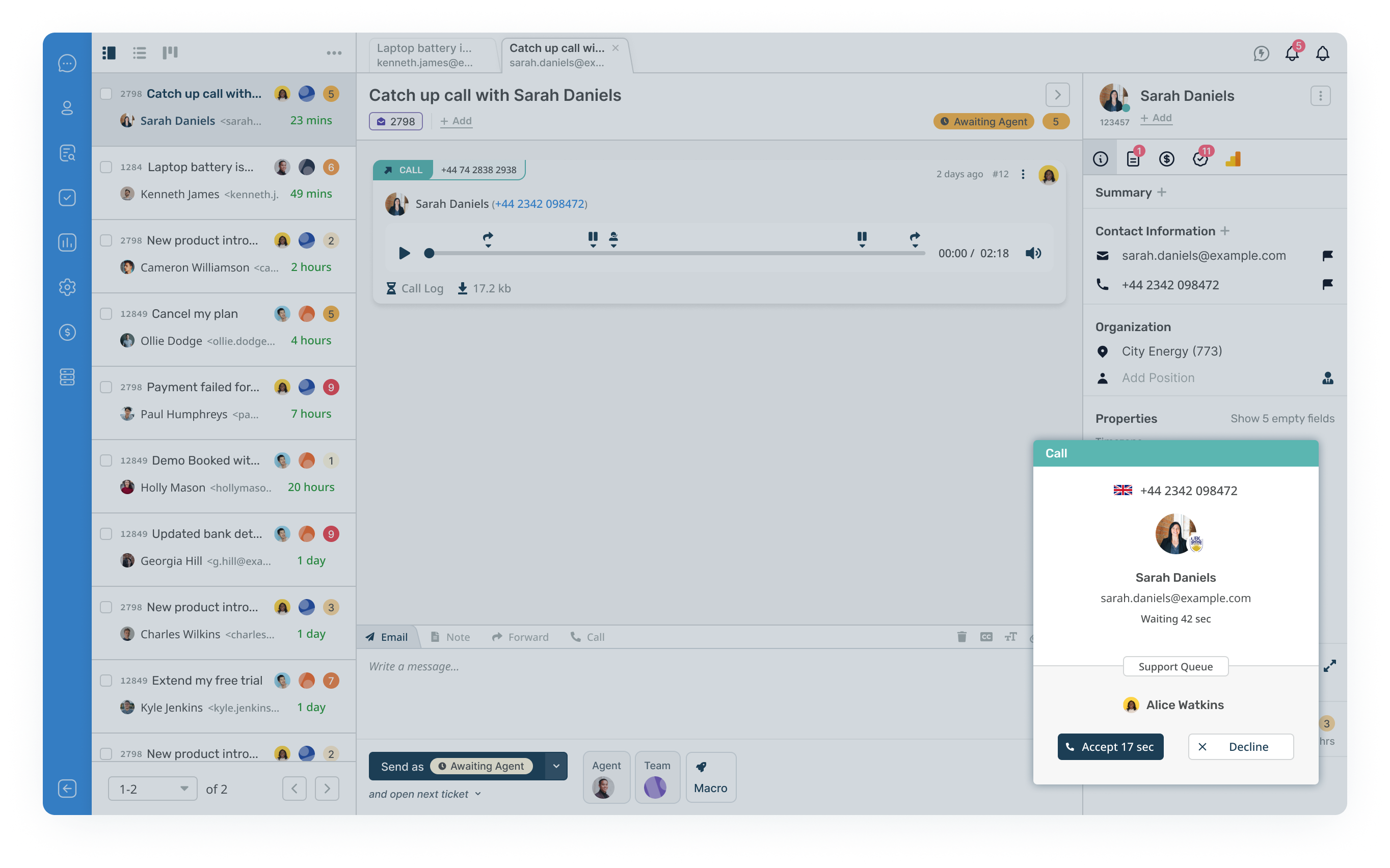 Deskpro Screenshot