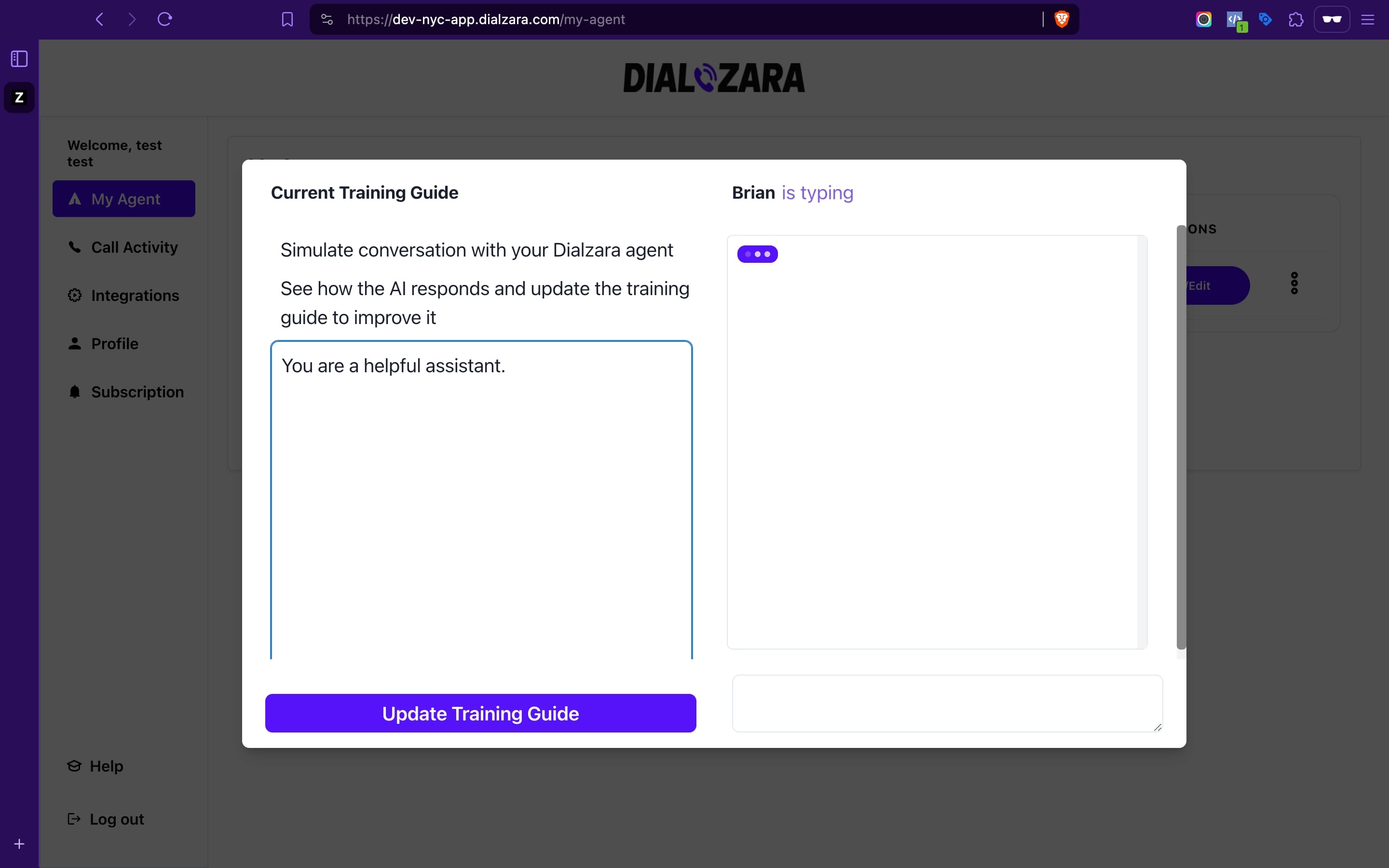 Dialzara Screenshot