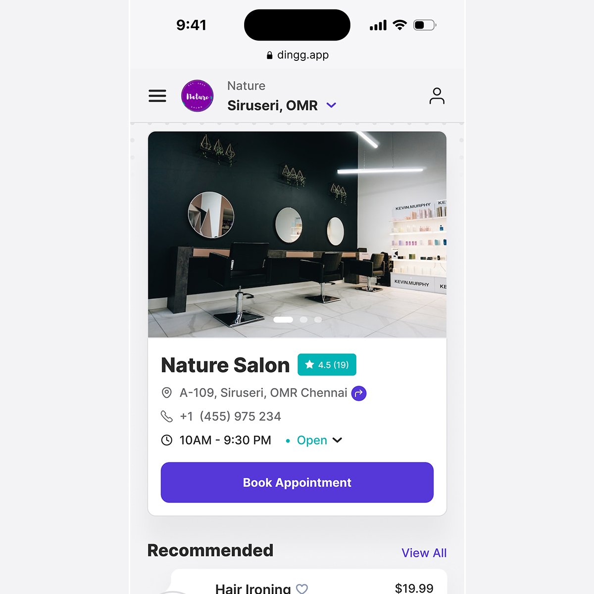 DINGG Screenshot