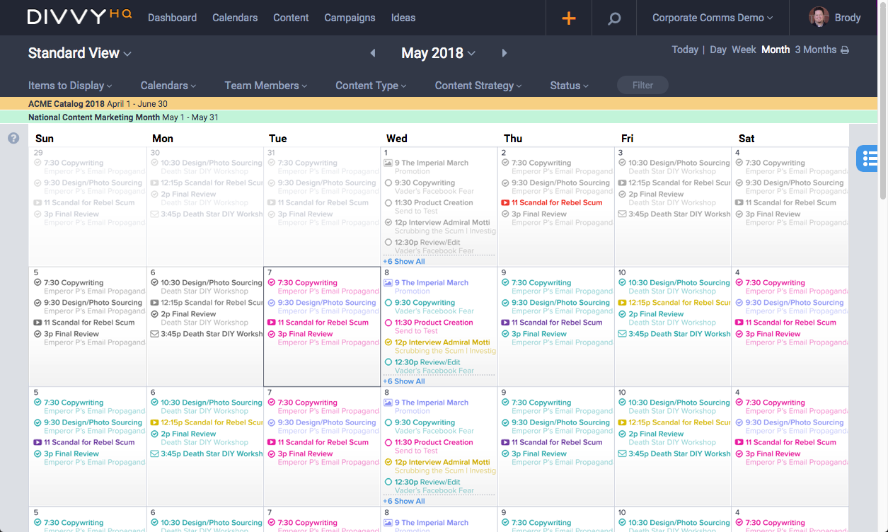 DivvyHQ Screenshot