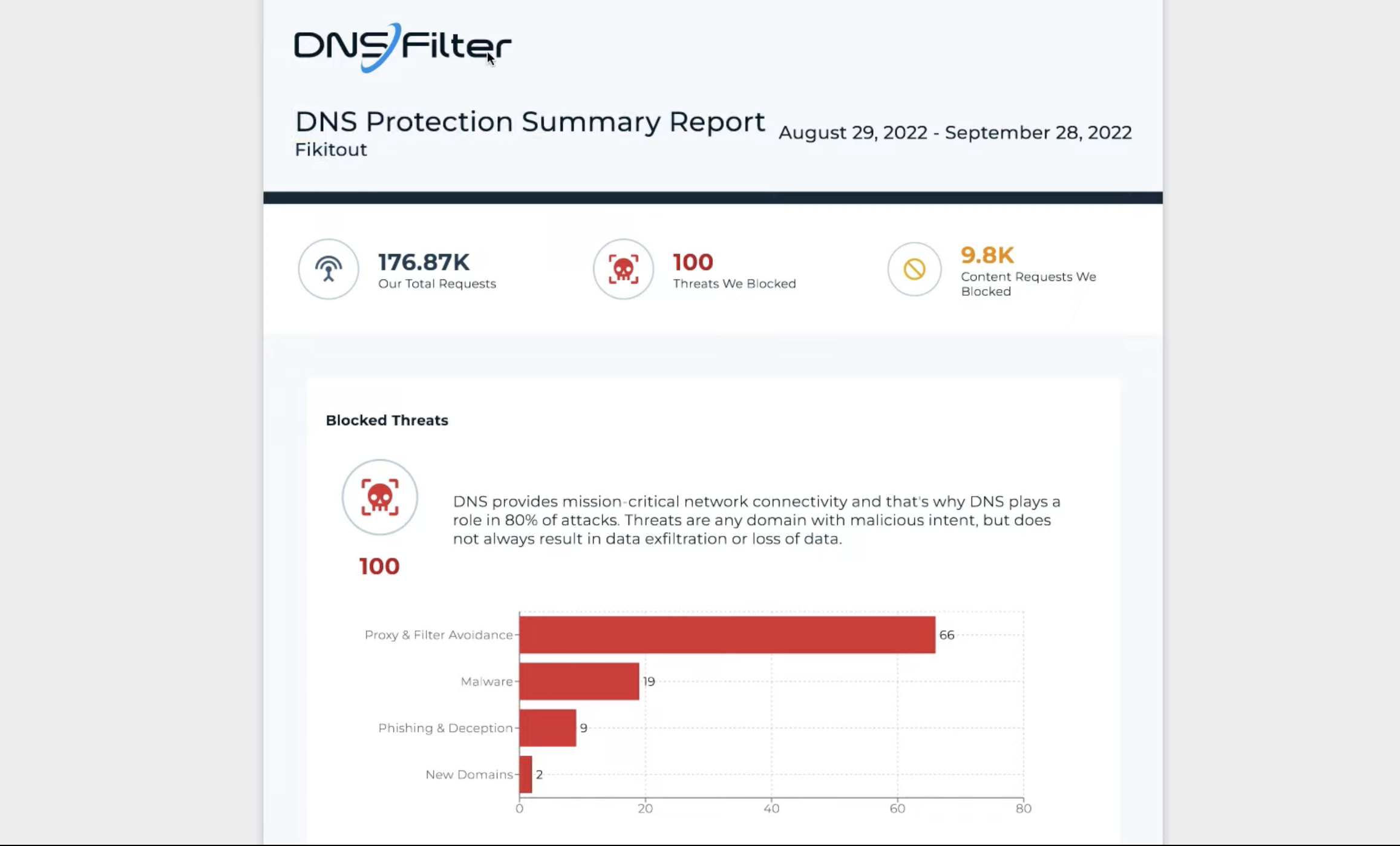 DNSFilter Screenshot