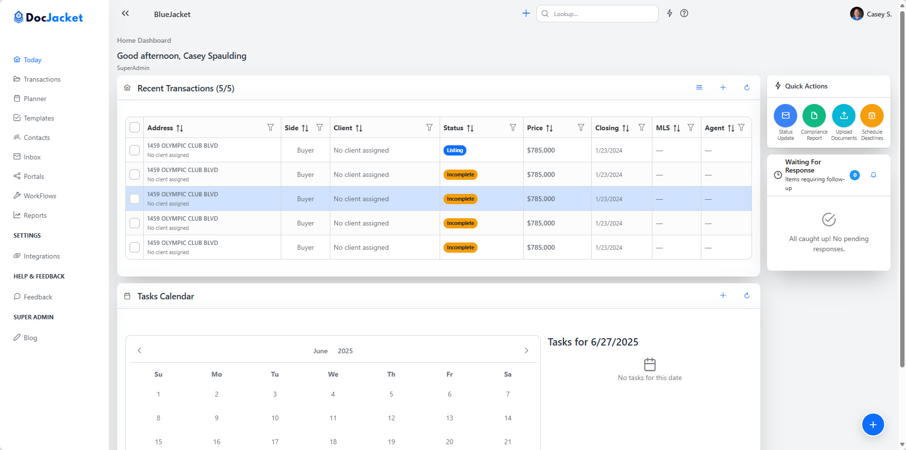 DocJacket Screenshot