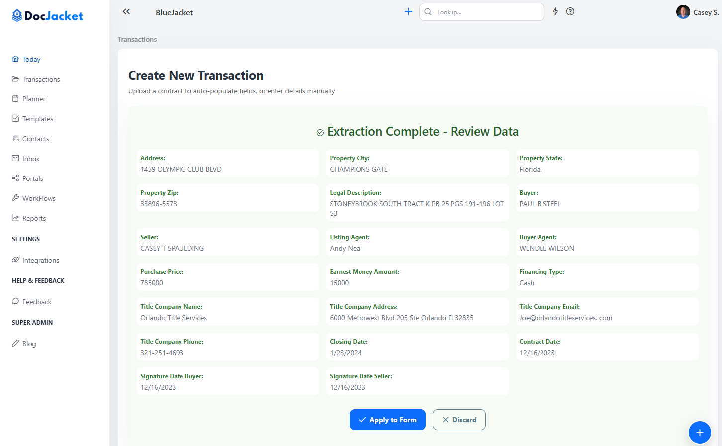 DocJacket Screenshot