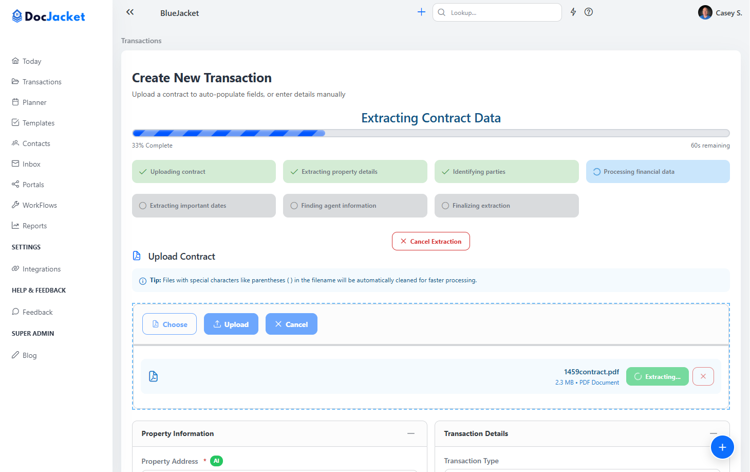 DocJacket Screenshot