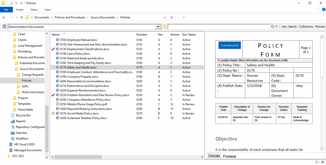Document Locator screenshot & Video