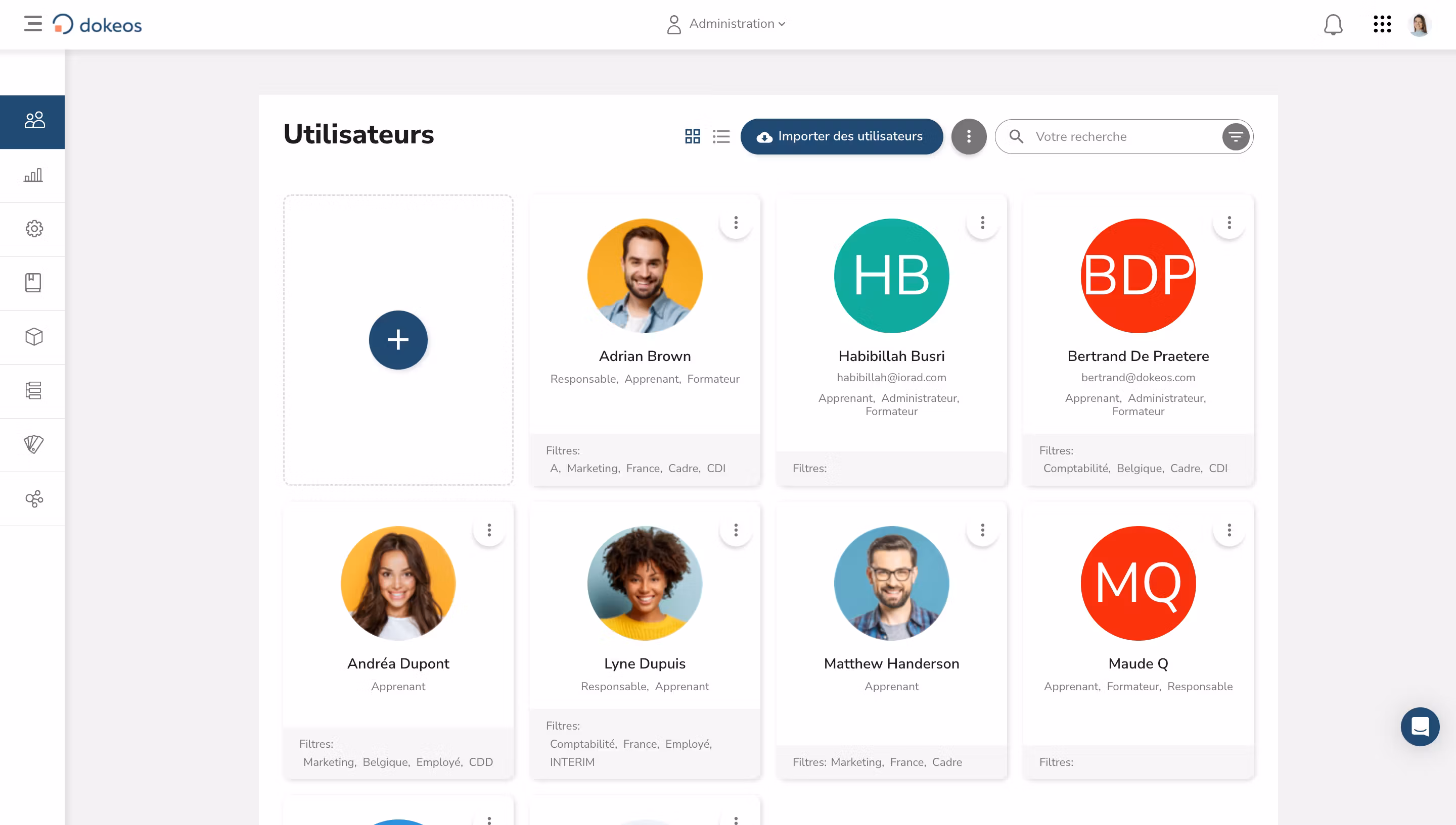 Dokeos screenshot & Video