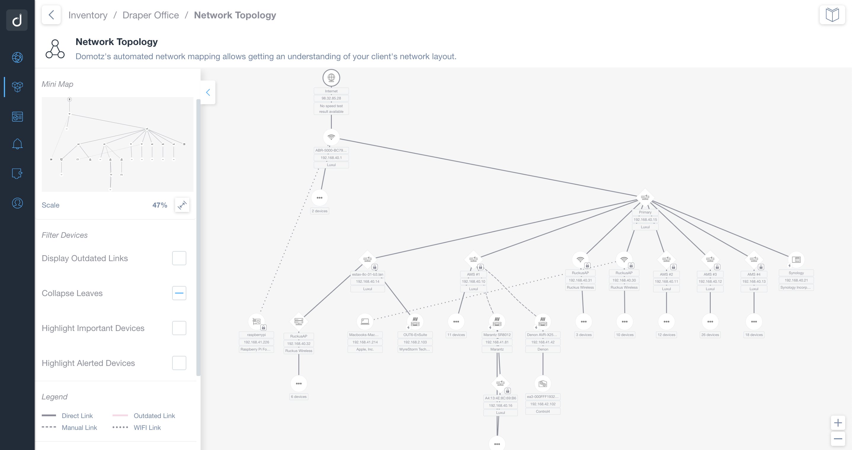 Domotz Screenshot