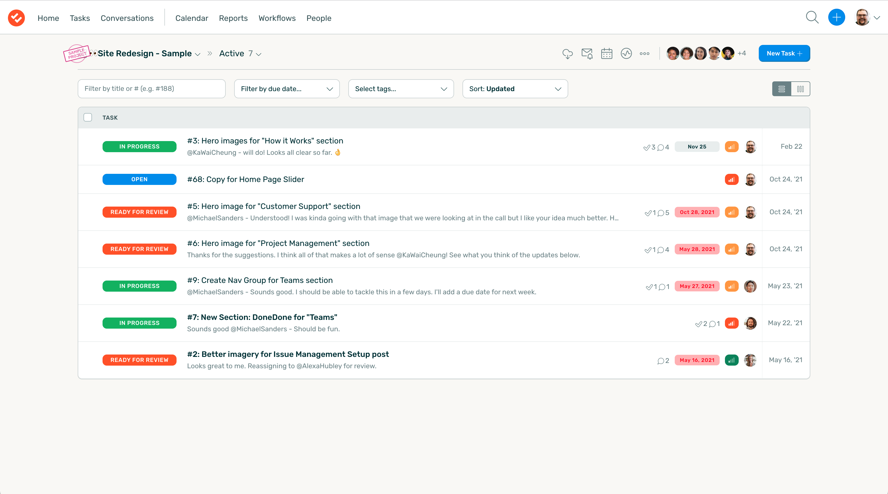 DoneDone Screenshot