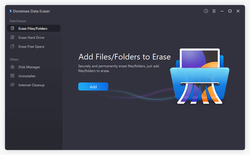 Donemax Data Eraser Screenshot