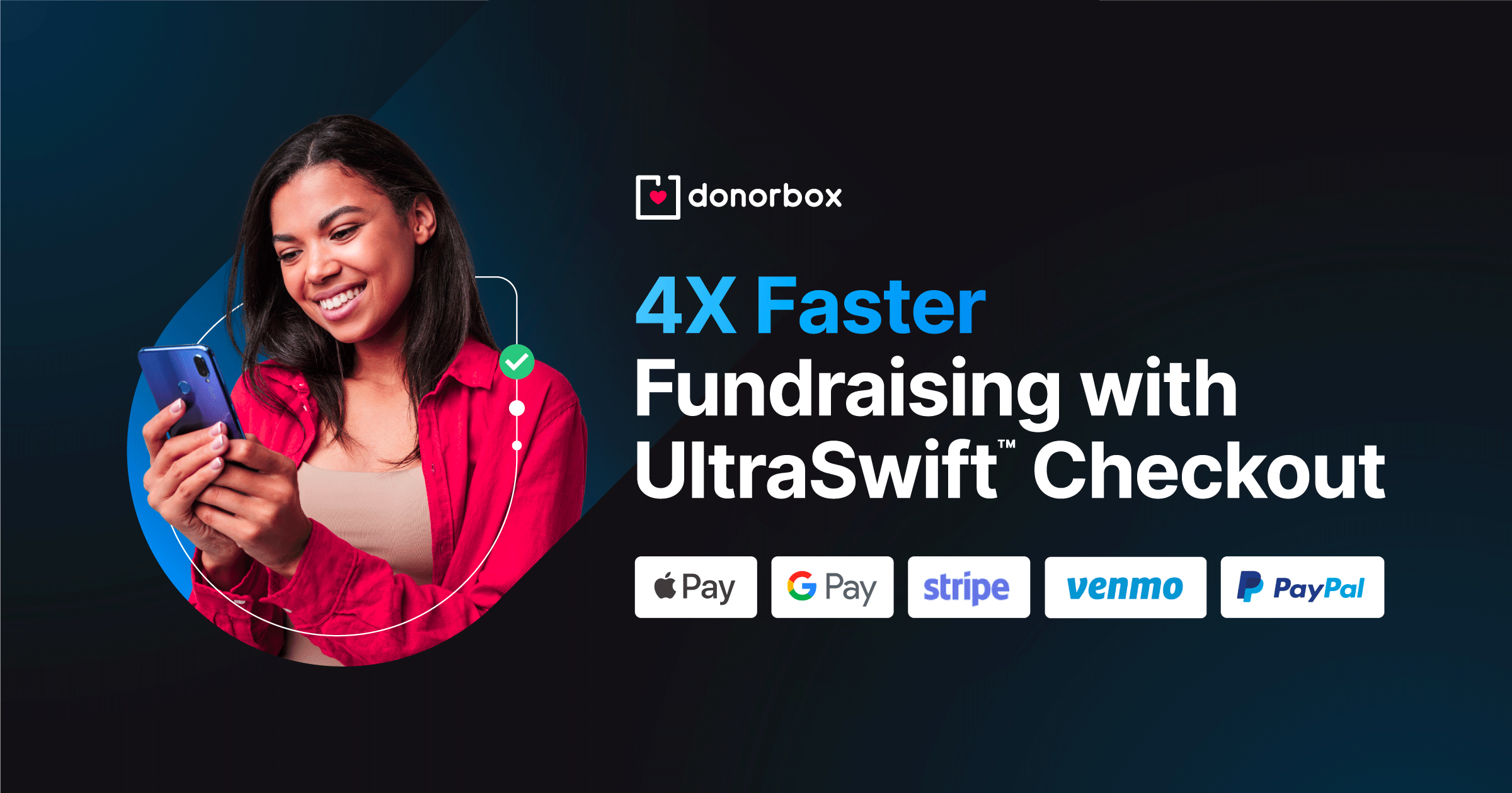 Donorbox screenshot & Video