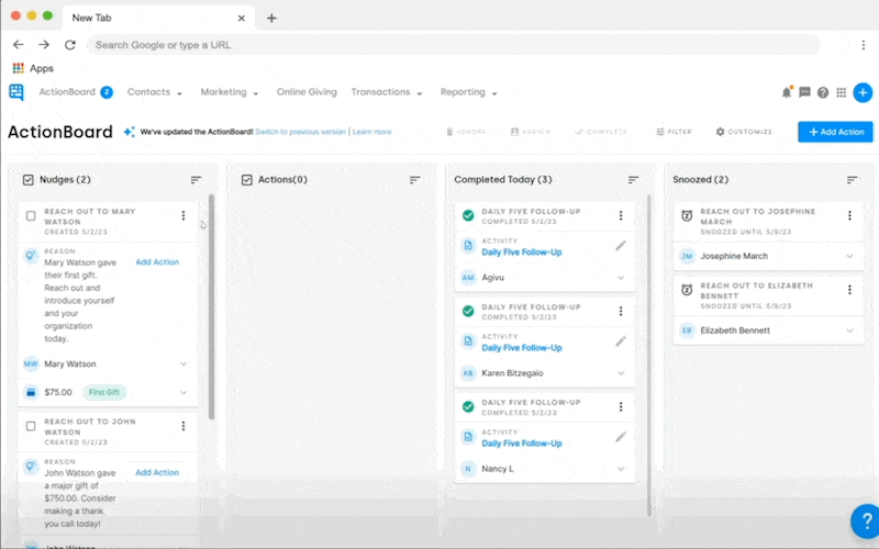 DonorDock Screenshot