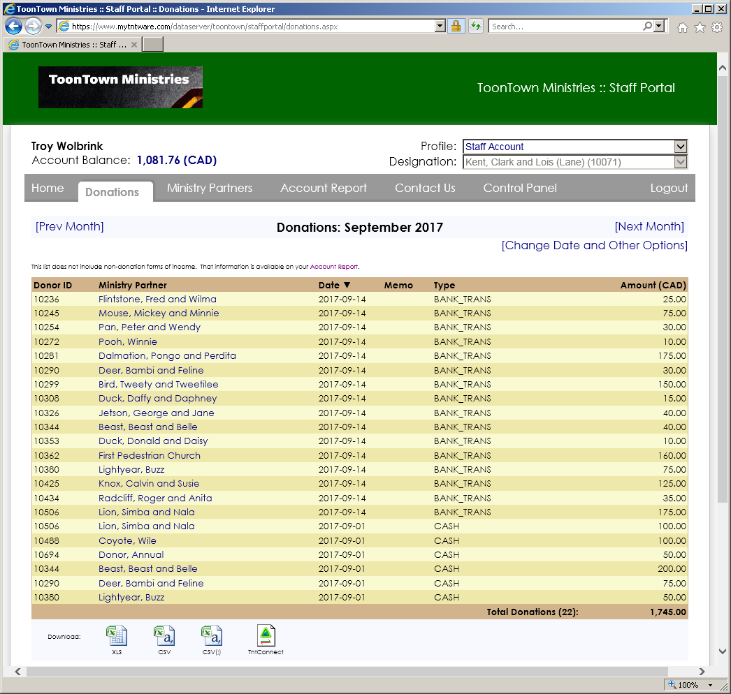 DonorHub Screenshot