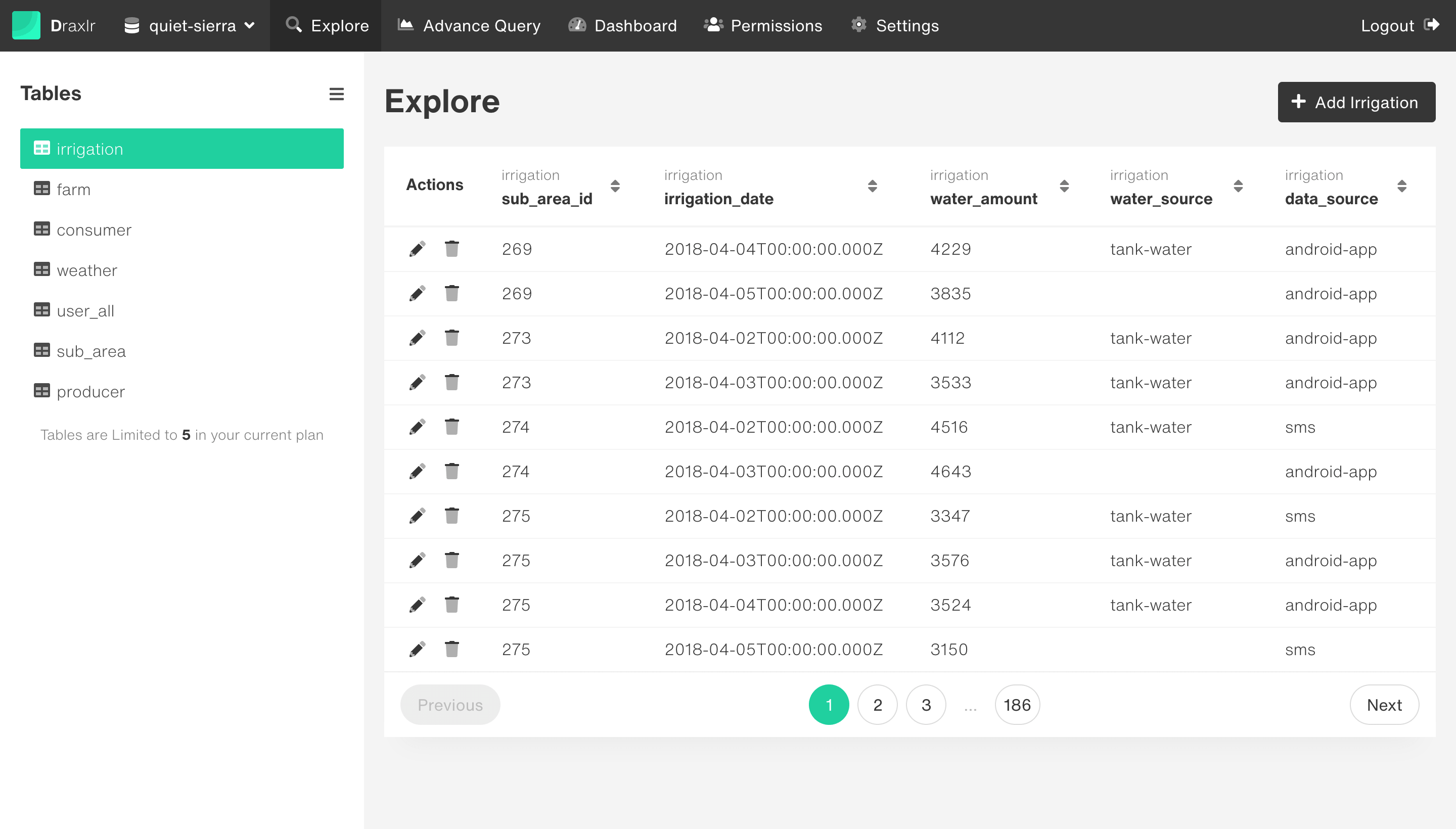 Draxlr Screenshot