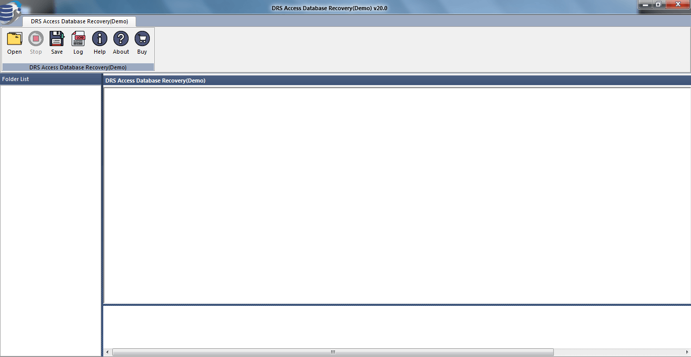 DRS Softech Access Database Recovery screenshot & Video