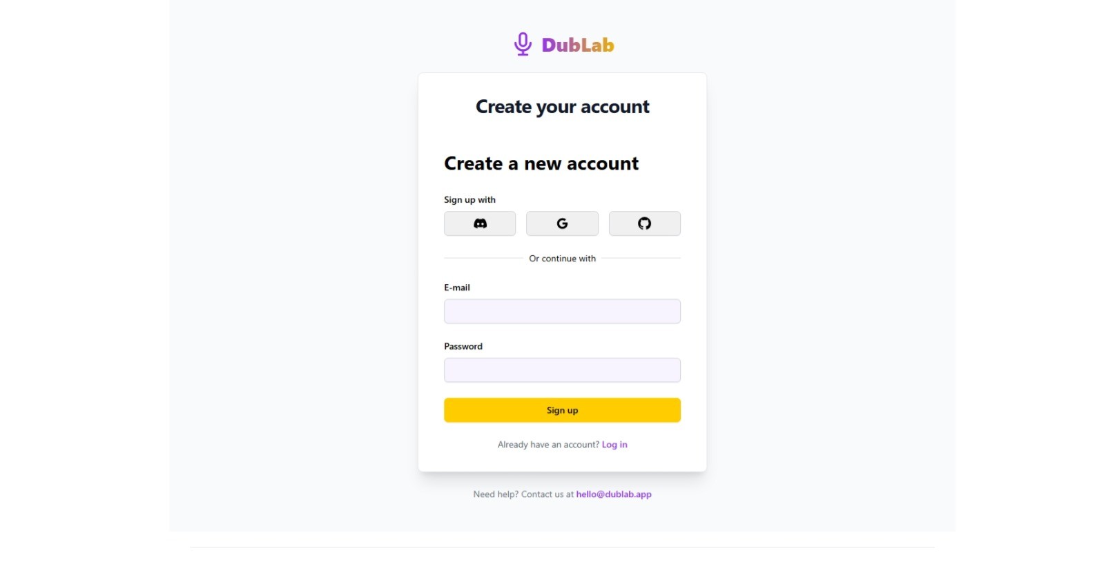 DubLab App screenshot & Video