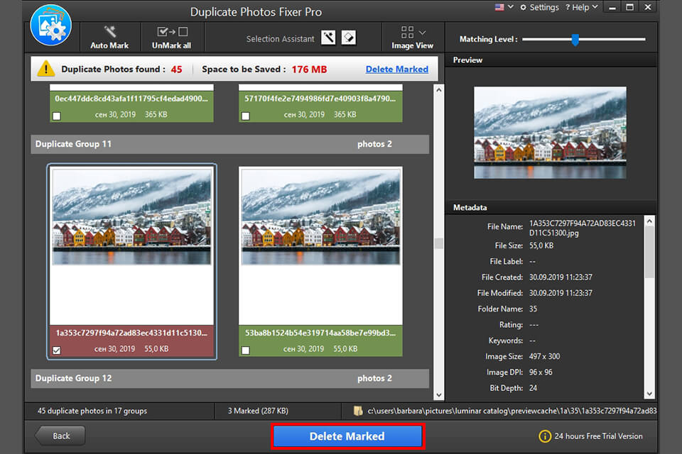 Duplicate Photos Fixer Pro Screenshot