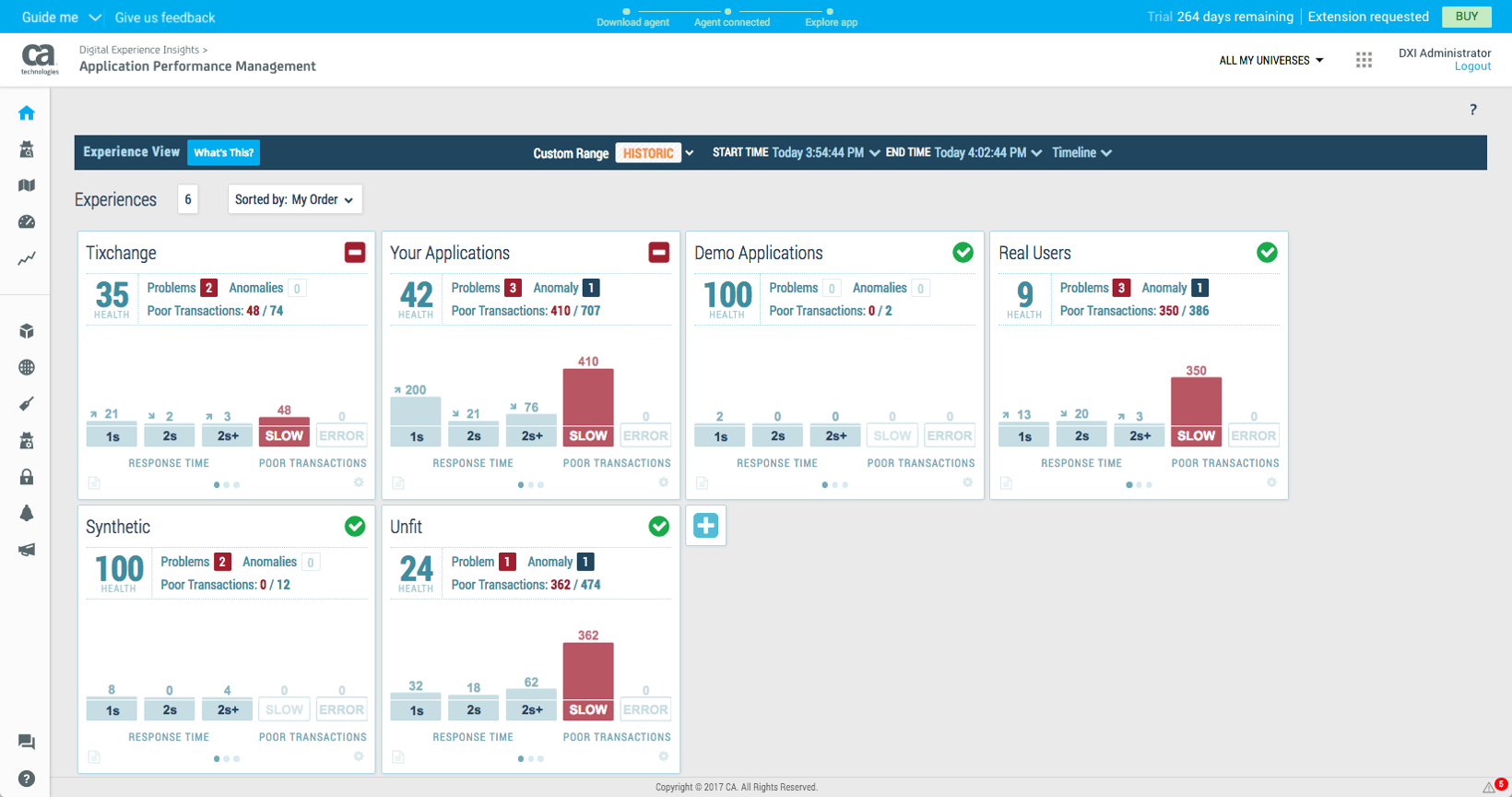DX Application Performance Management screenshot & Video