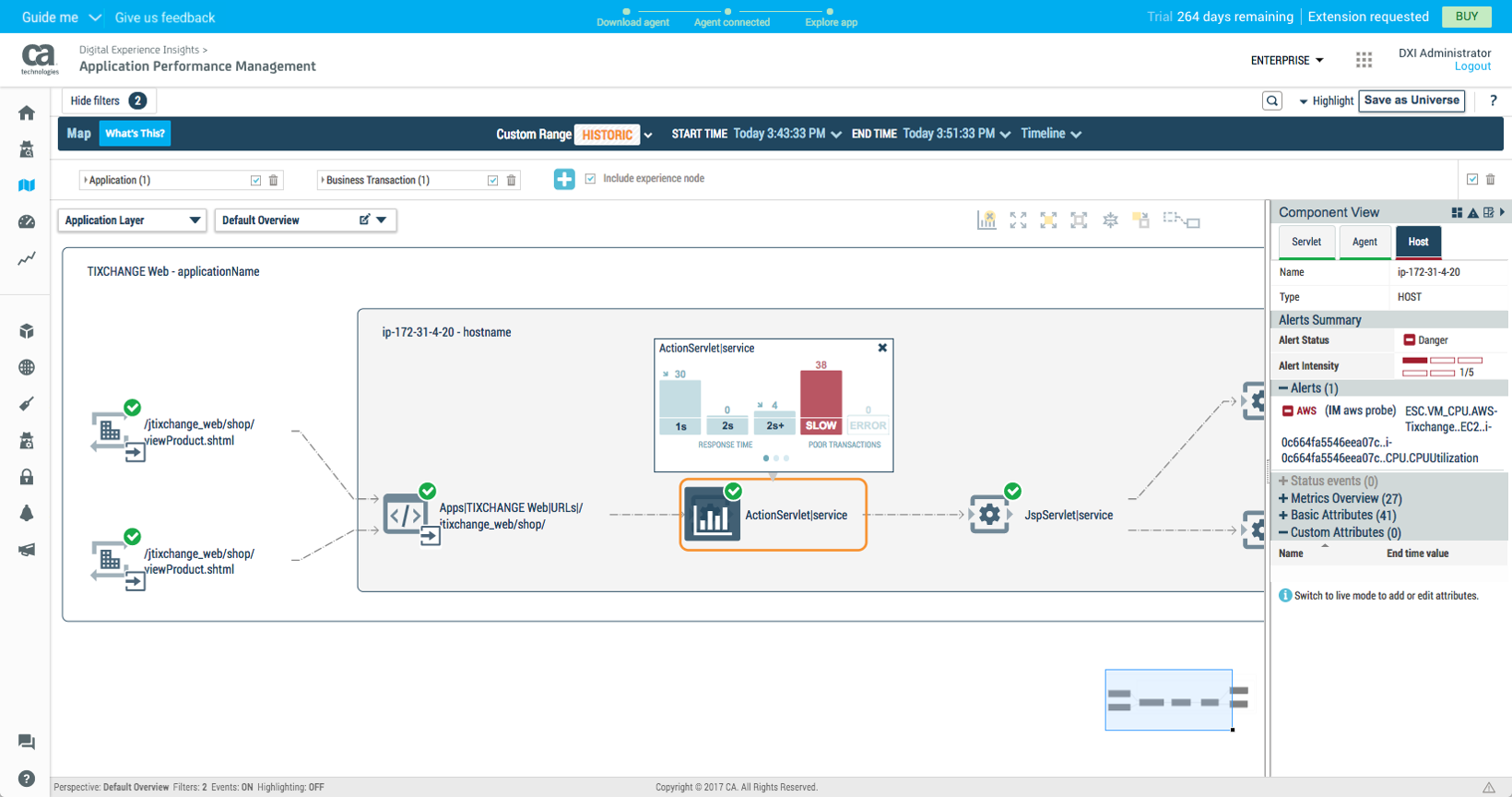 DX Application Performance Management screenshot & Video