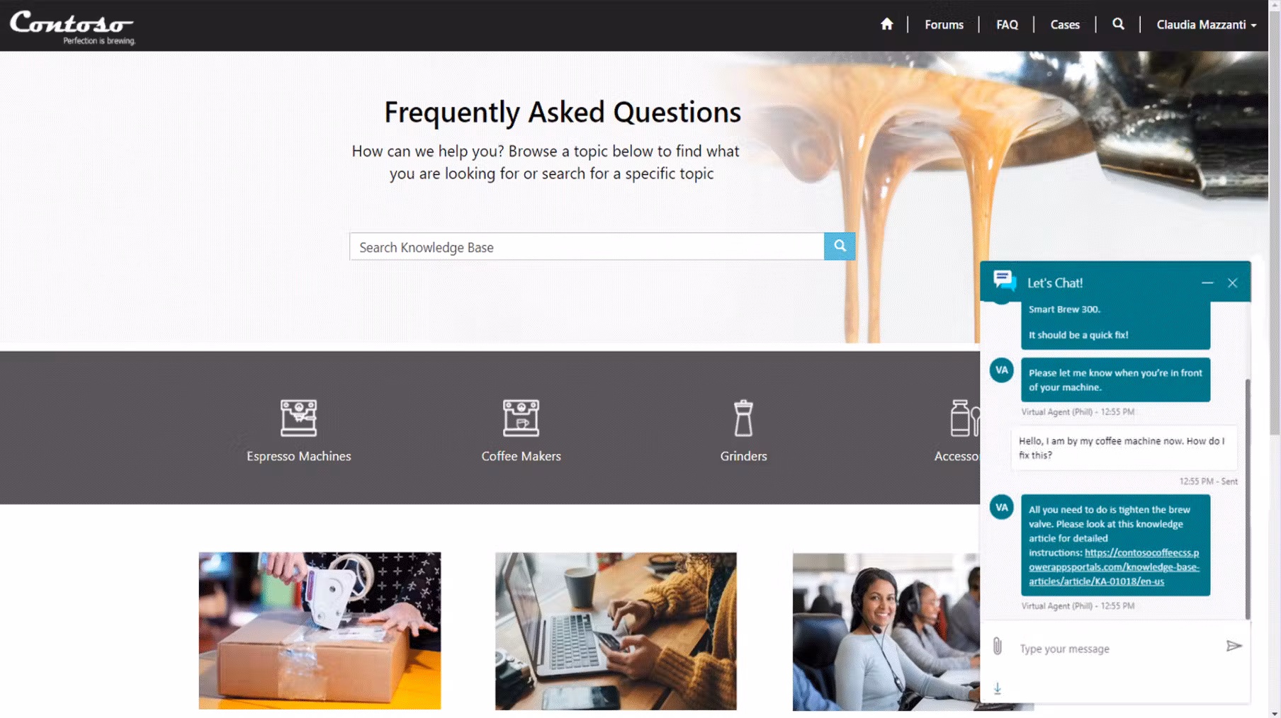 Dynamics 365 Customer Service screenshot & Video