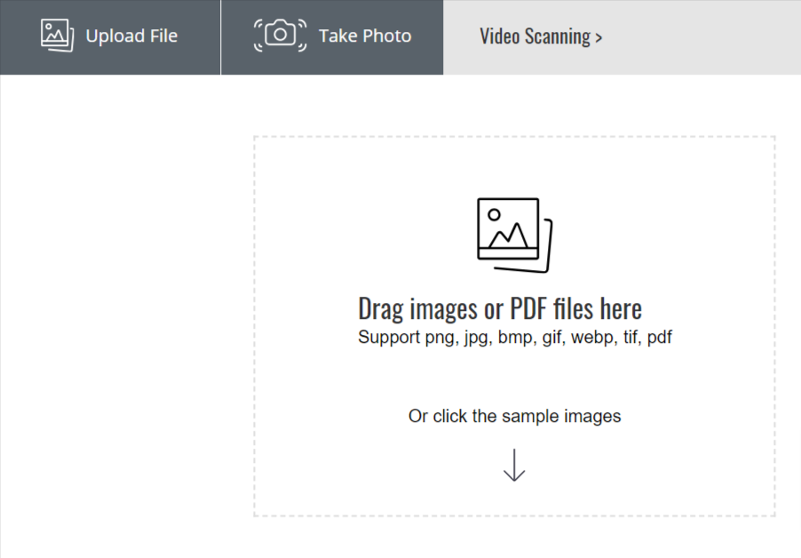 Dynamsoft Barcode Reader Screenshot