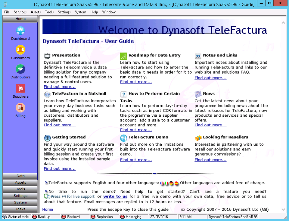 Dynasoft Telefactura screenshot & Video