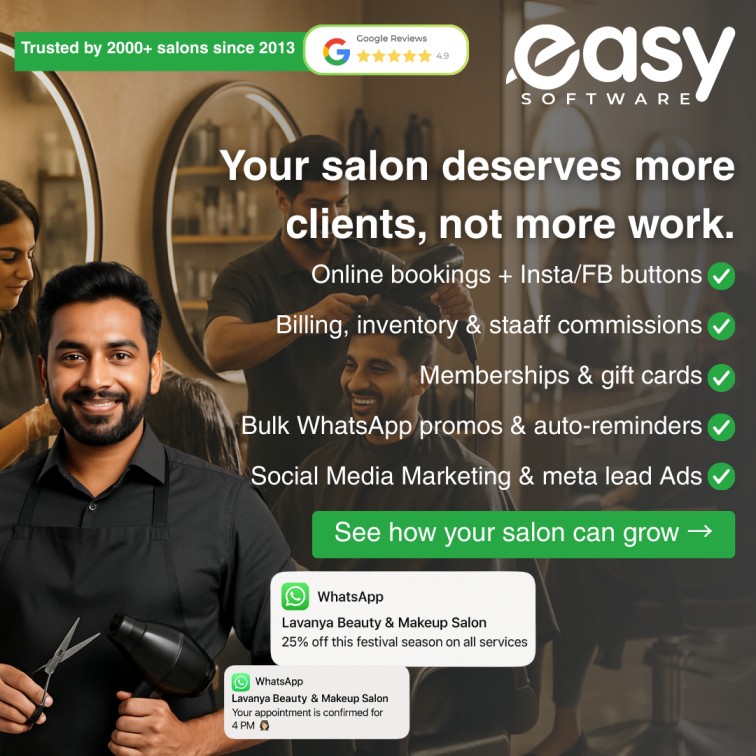 Easy Salon Software Screenshot