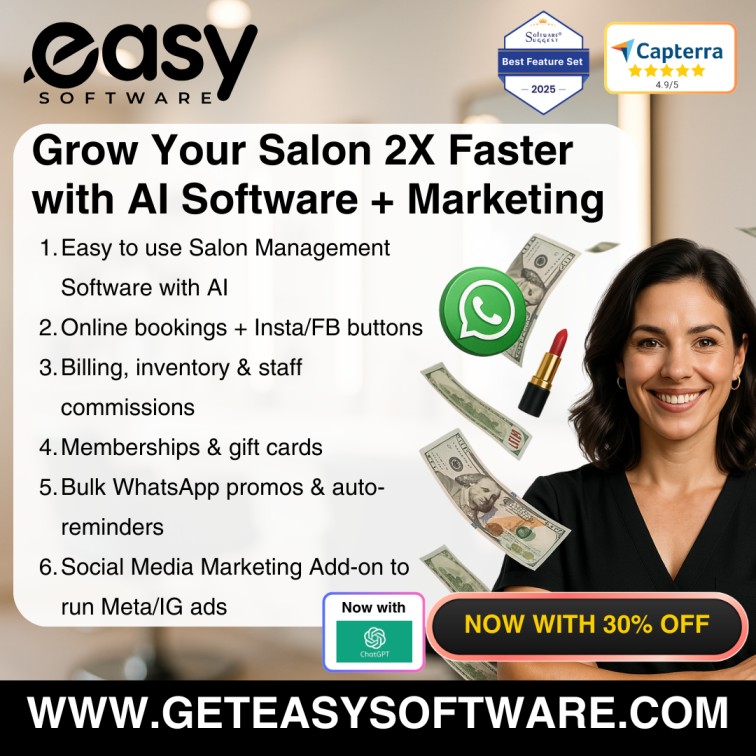 Easy Salon Software Screenshot