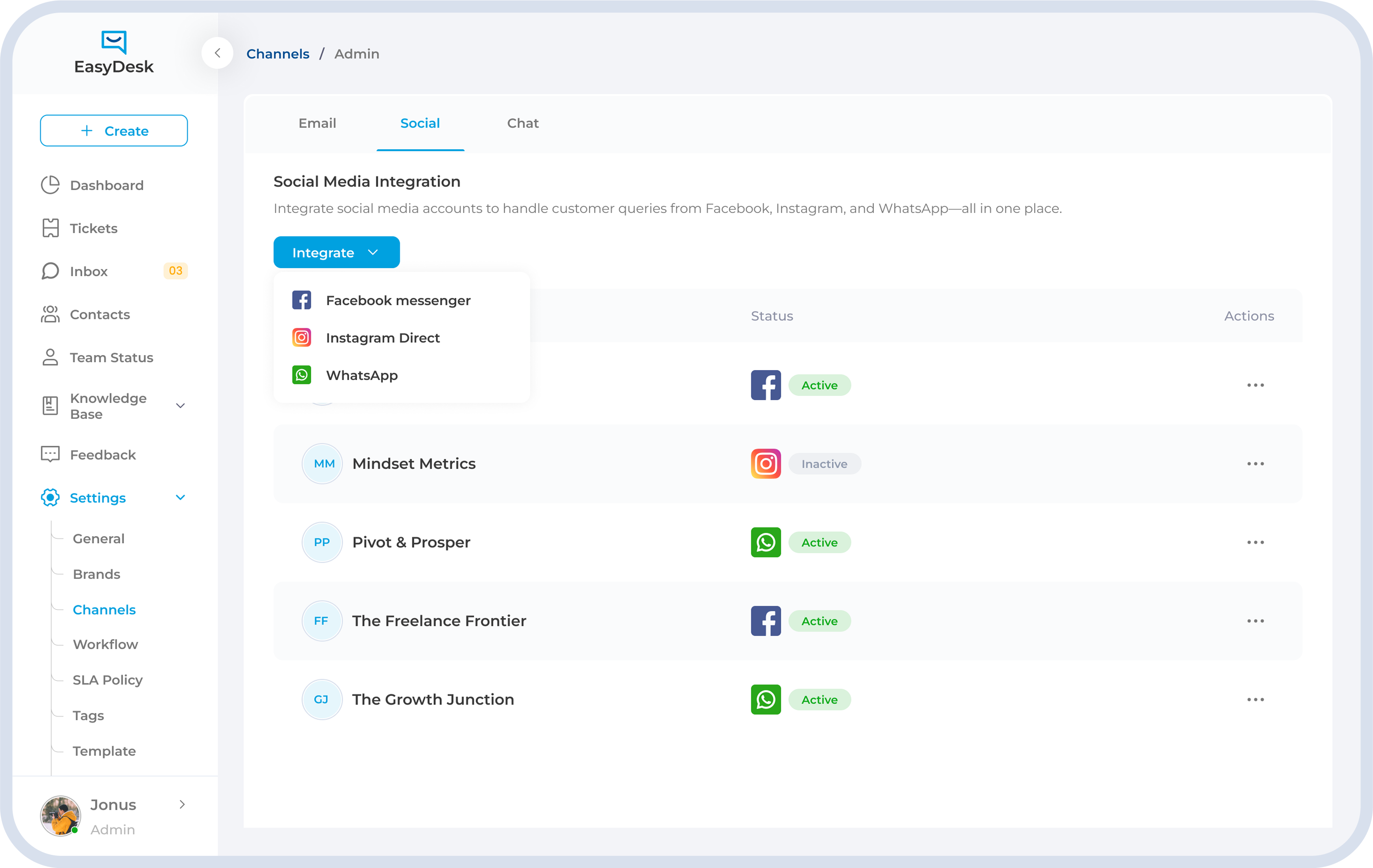 EasyDesk Screenshot