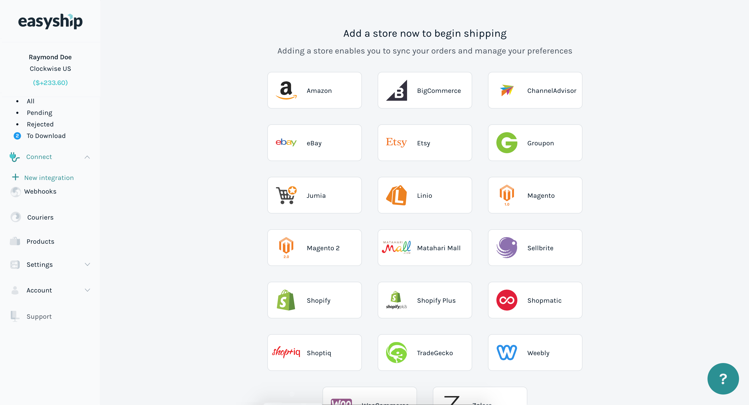 Easyship screenshot & Video