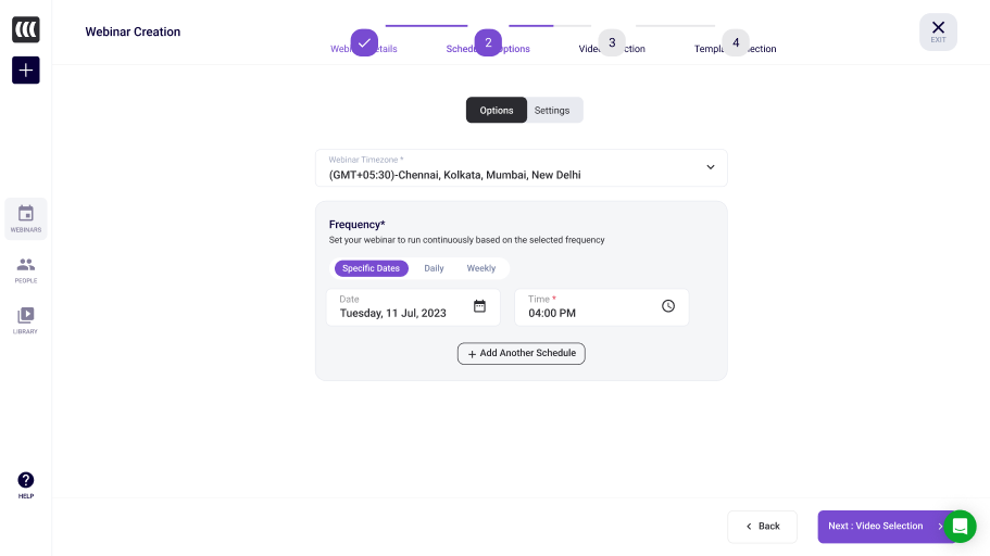 EasyWebinar Screenshot