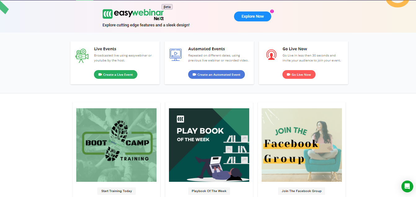 EasyWebinar Screenshot