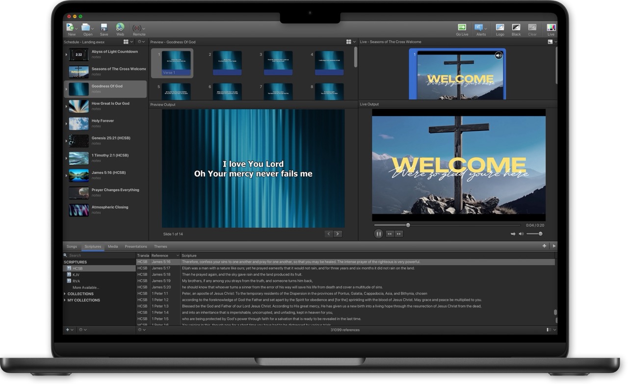 EasyWorship Screenshot