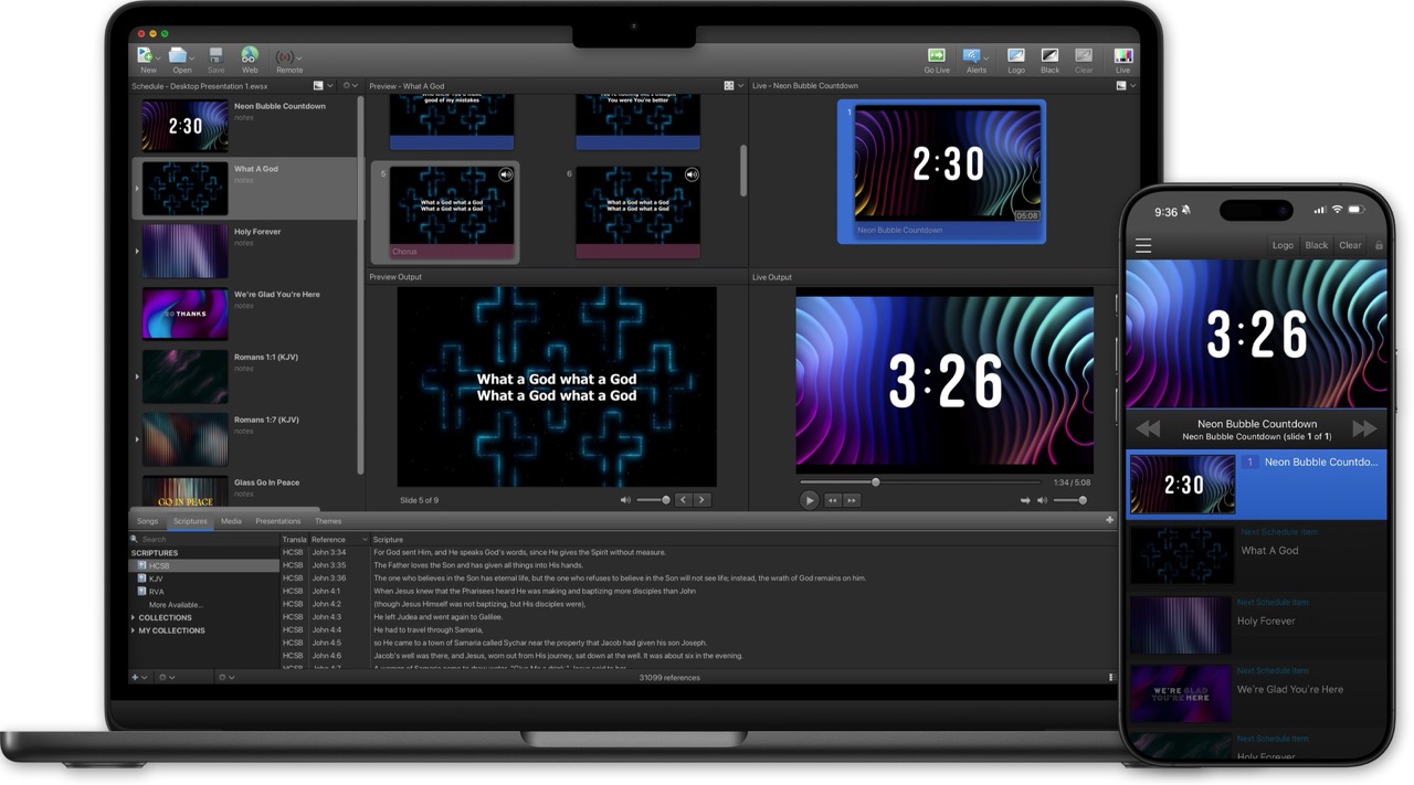 EasyWorship Screenshot