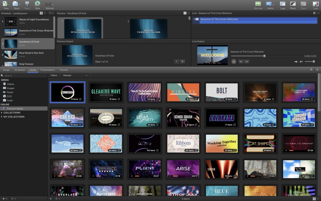 EasyWorship Screenshot