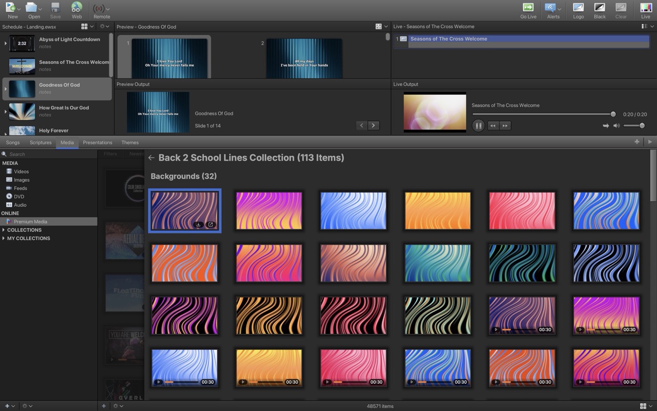 EasyWorship Screenshot