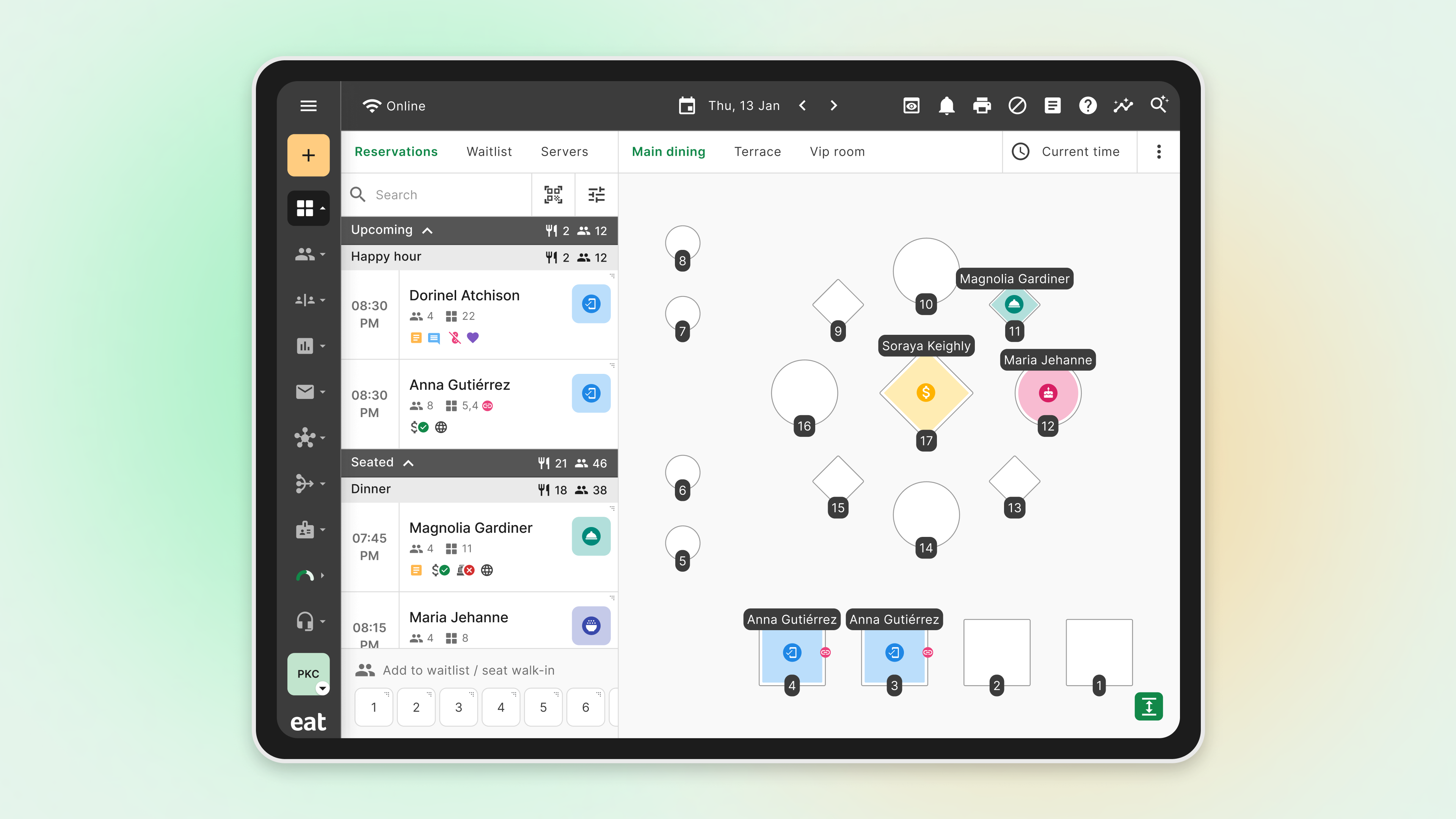 Eat App screenshot & Video